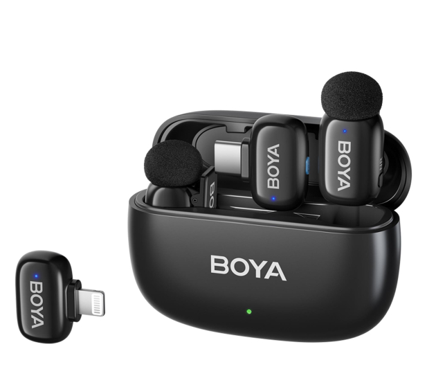 BOYA Mini-12 Ultracompact 2.4GHz - Lightning + USB-C BOYA MINI-12 / 6977490710327 - 1334479 - zdjęcie